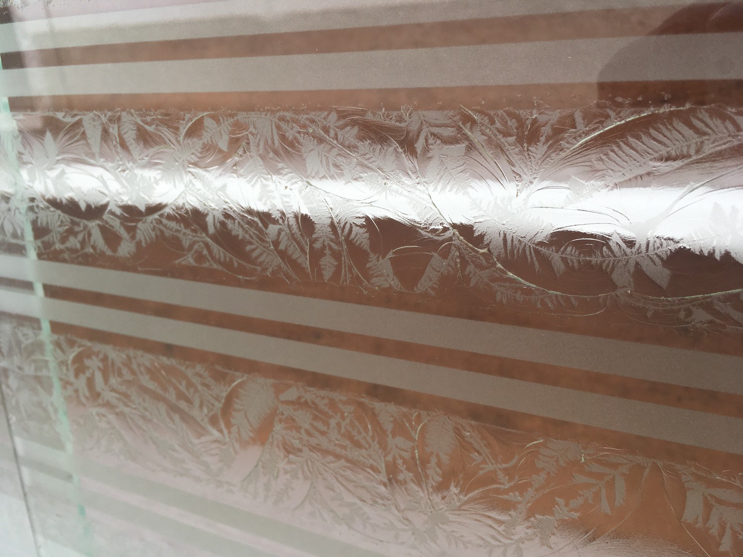 Retro Pastell Küchenschrank Vitrine alt