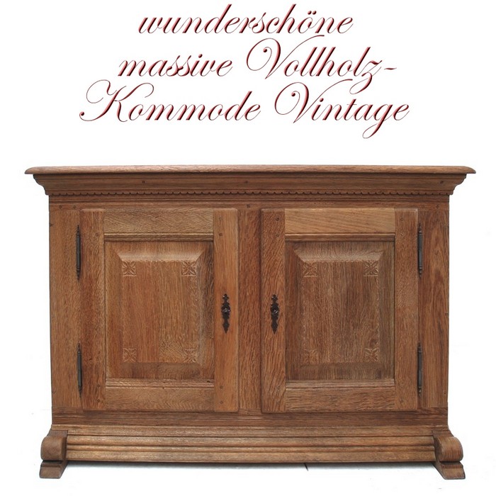 Kommode Eiche massiv