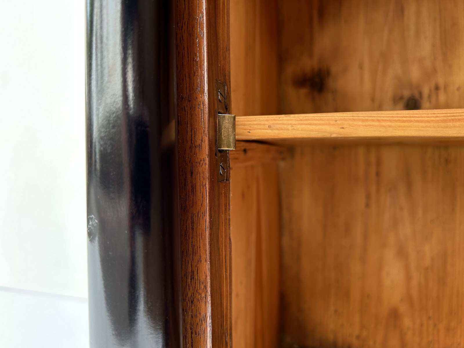 Antike Biedermeier Kommode Nachtschrank Nuss restauriert