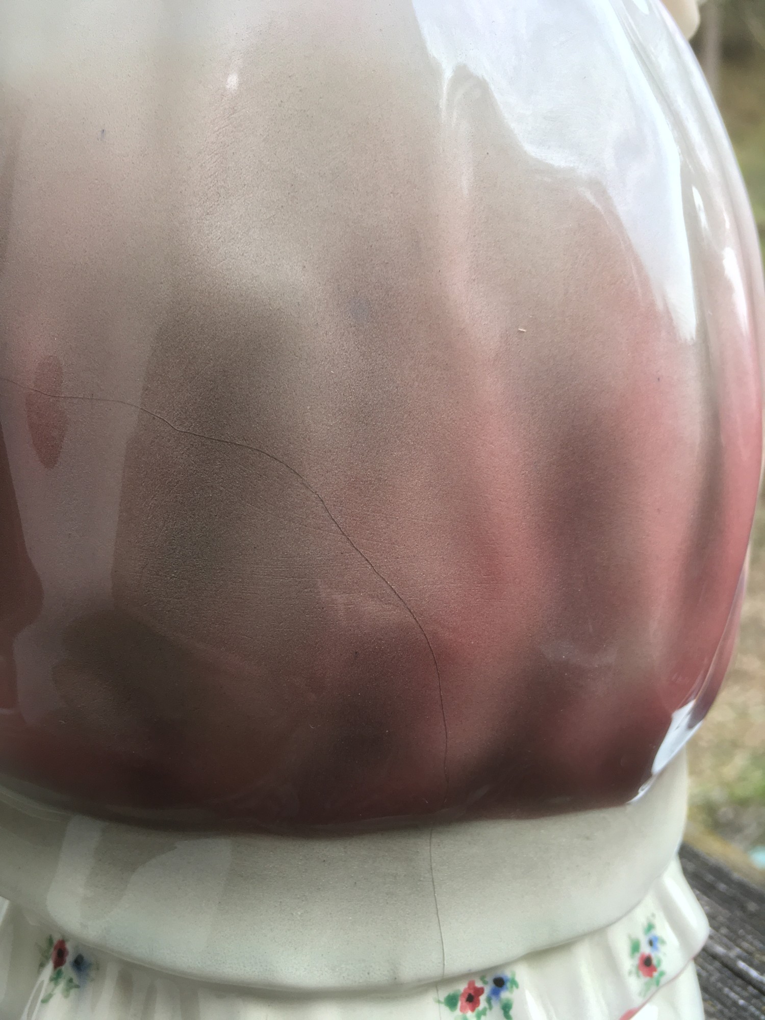 Keramos Figur Sophie aus der Oper "Der Rosenkavalier" Austrian Ceramic