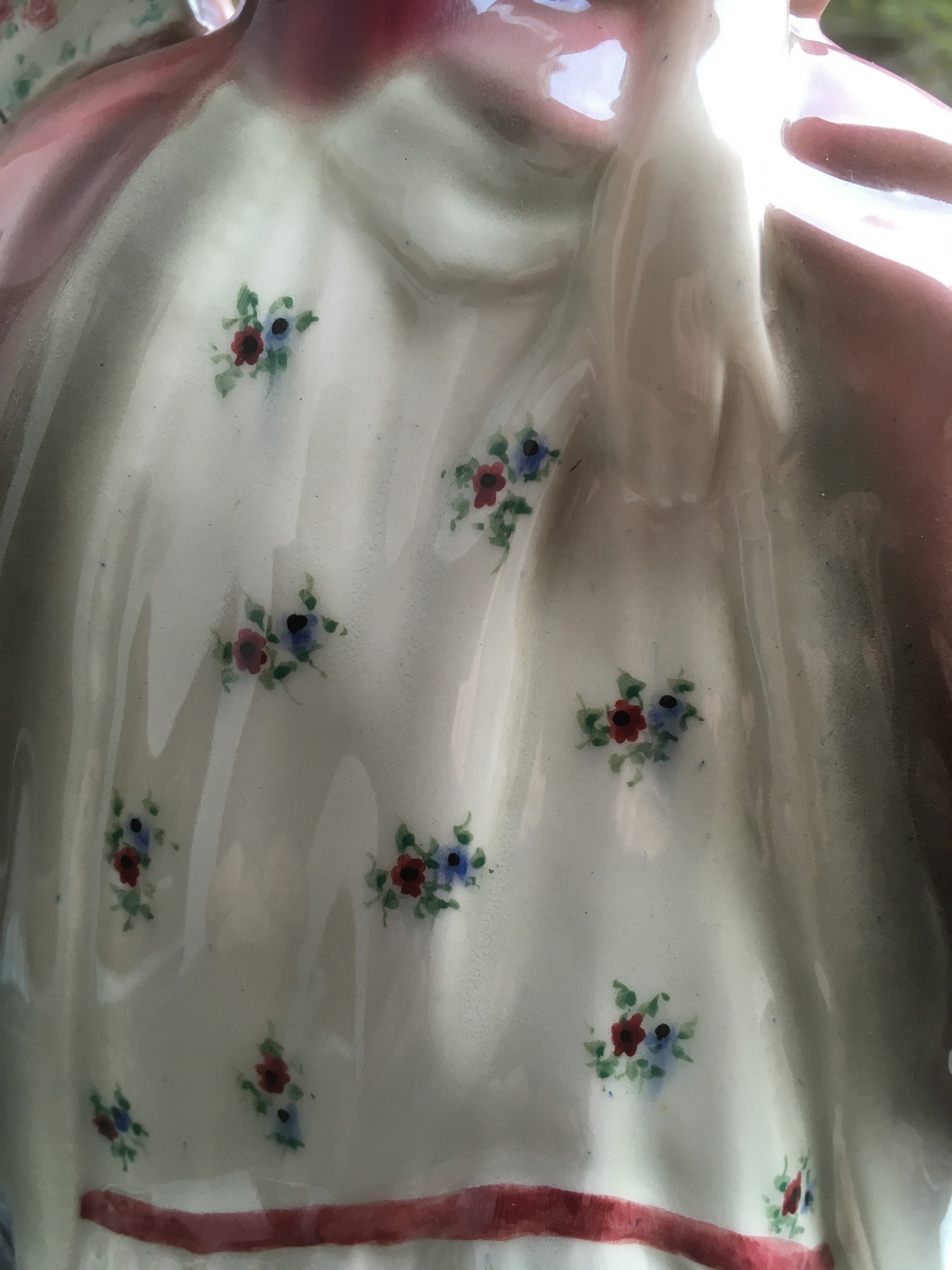 Keramos Figur Sophie aus der Oper "Der Rosenkavalier" Austrian Ceramic