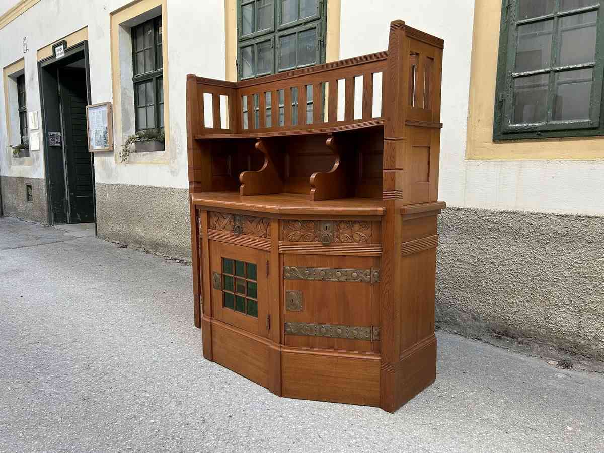 Antiker Schrank Jugendstil Anton Bembe Möbel Mainz Anrichte