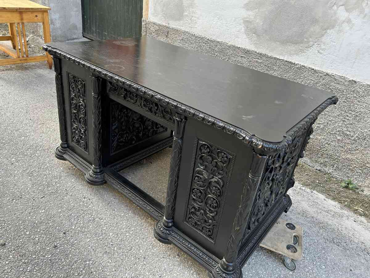 Antiquität Renaissance Schreibtisch antik Barock Möbel