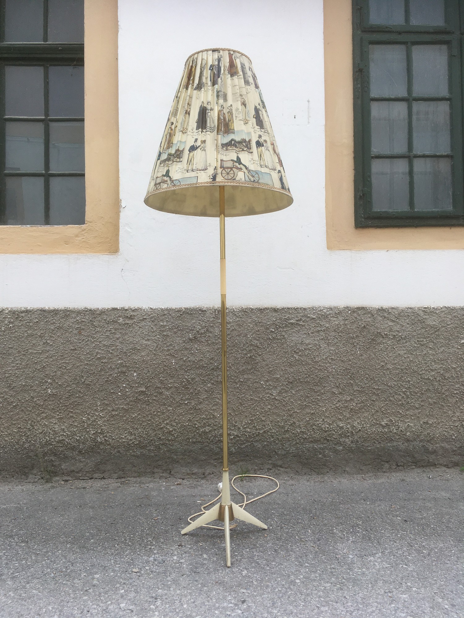 Tütenlampe Midcentury Antik Leuchter