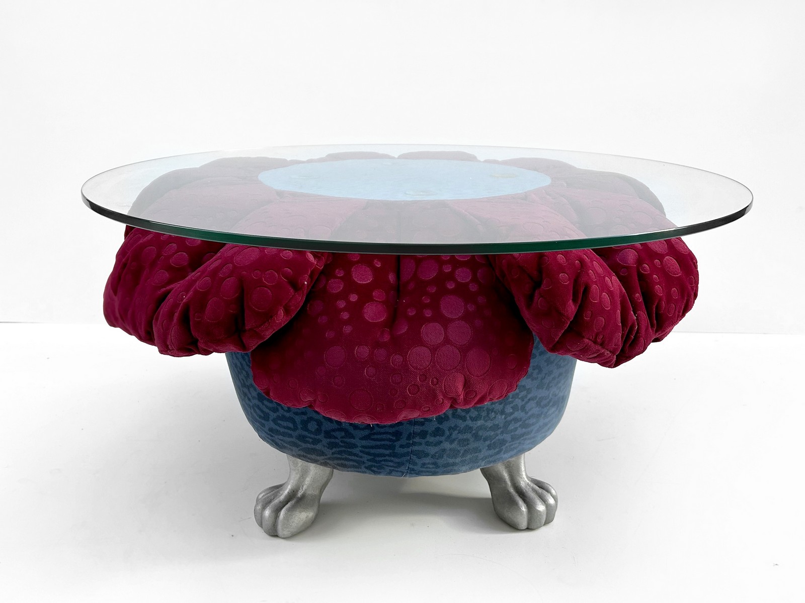 Bretz Couchtisch Sunny Sonnenblume original Designtisch blau lila Couchtisch Bretz rot Sunny Sonnenblume original Designtisch blau lila Sofamöbel