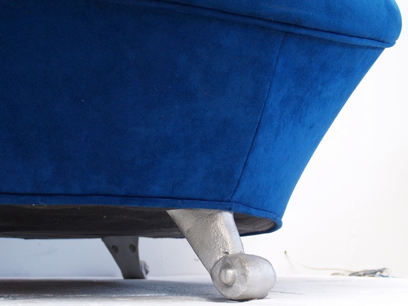 Bretz Pool Stuhl blau