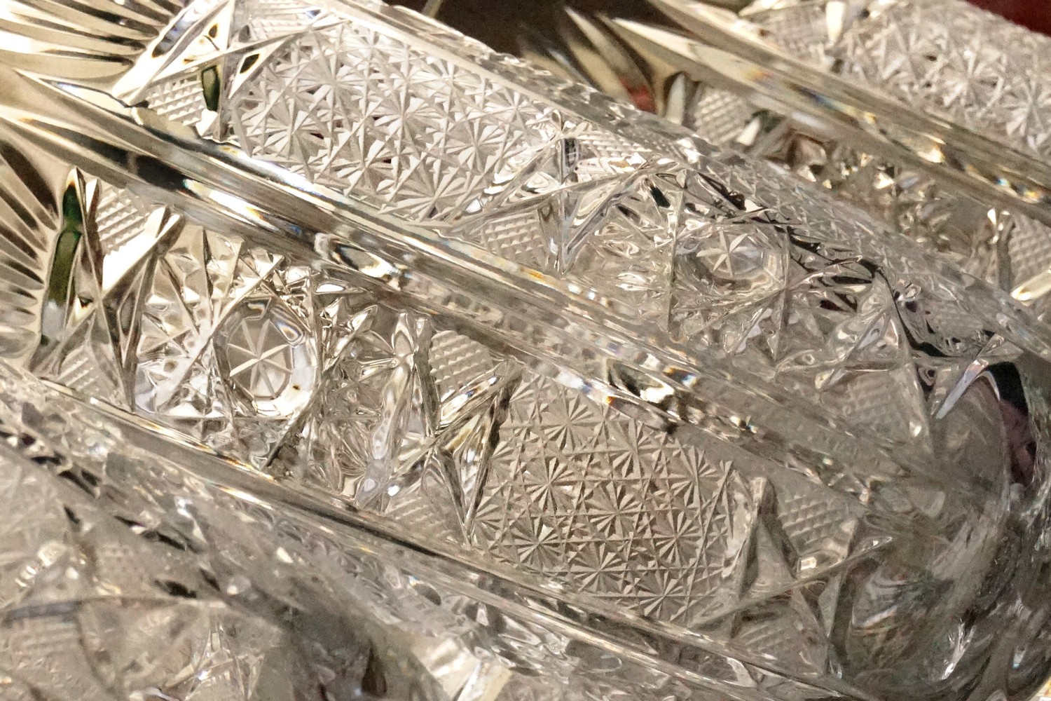 Sektgläser Bleikristall Gläser hoch Champagnerflöten Vintage geschilffen