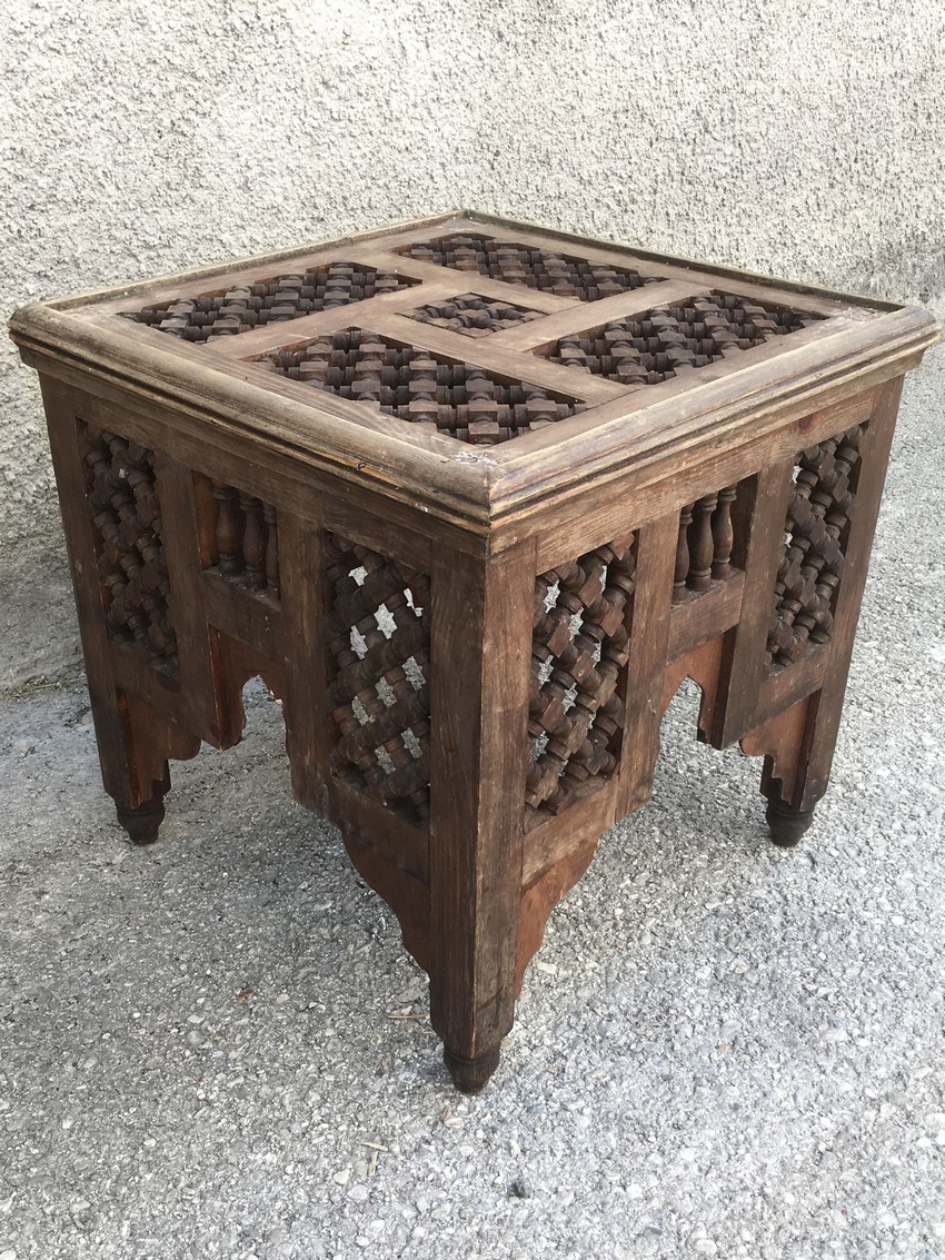 Couchtisch massiv Vollholz Tisch Vintage