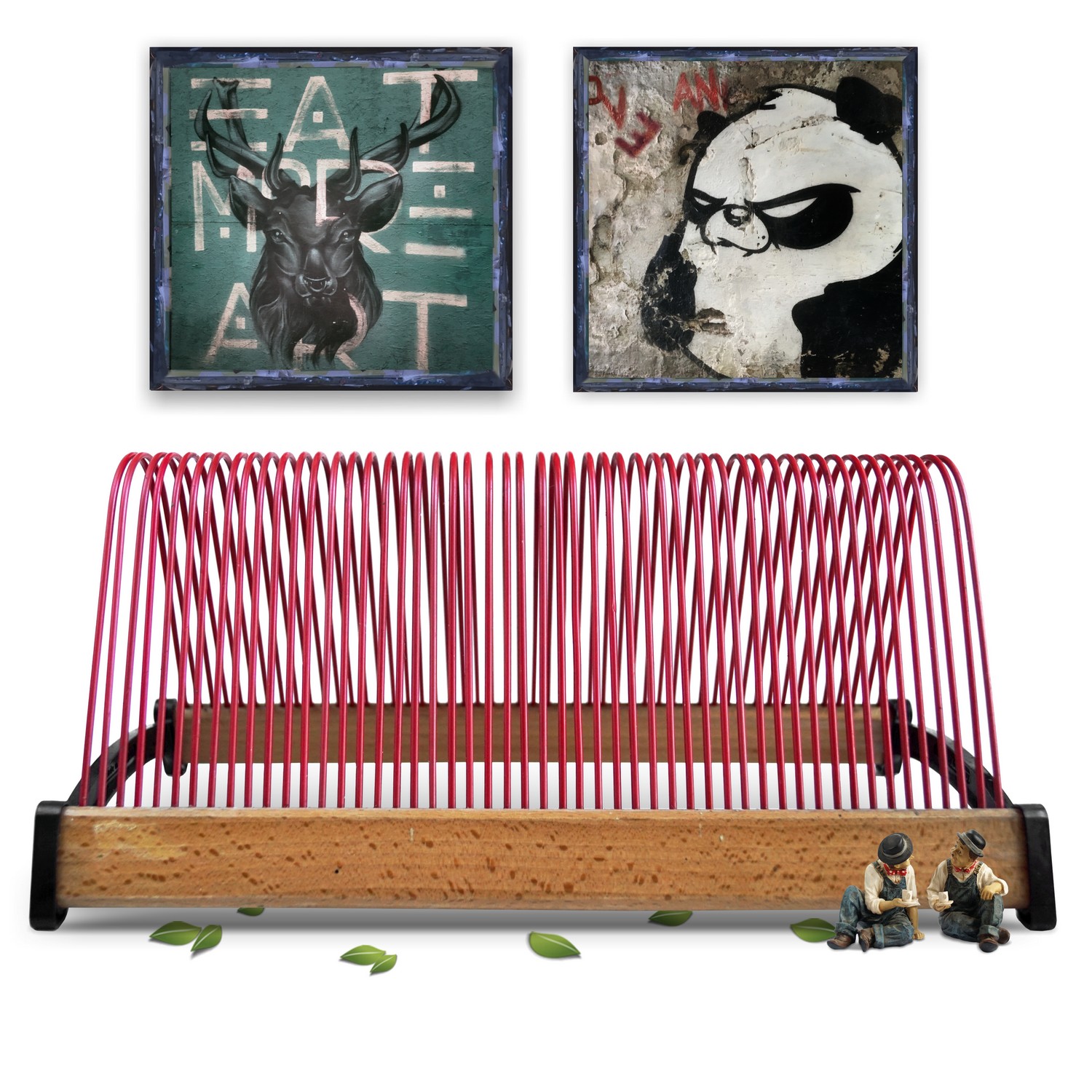 Schallplattenständer Vinylplattenhalter Plattofix Vintage Midcentury f. 50 Stk. Schallplattenständer Vinylplattenhalter Plattofix Vintage Midcentury f. 50 Stk.