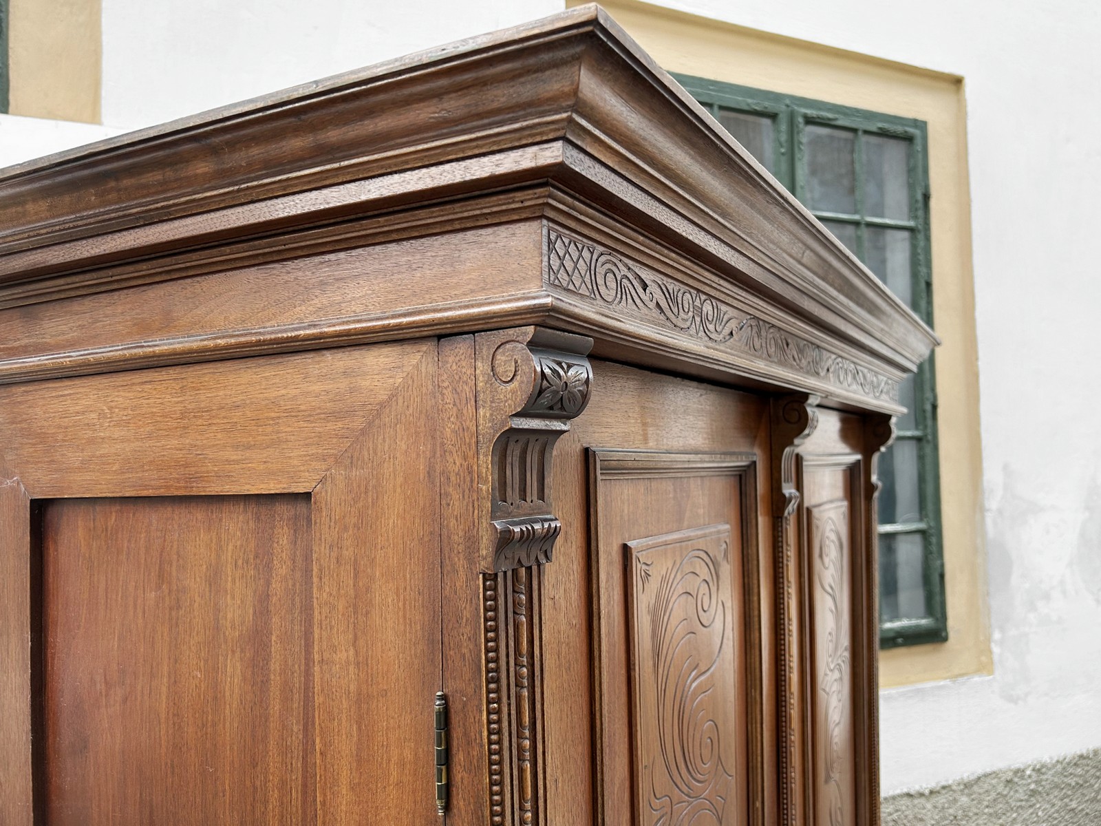 Antiker Schrank Kleiderschrank Historismus ca. 1880 original