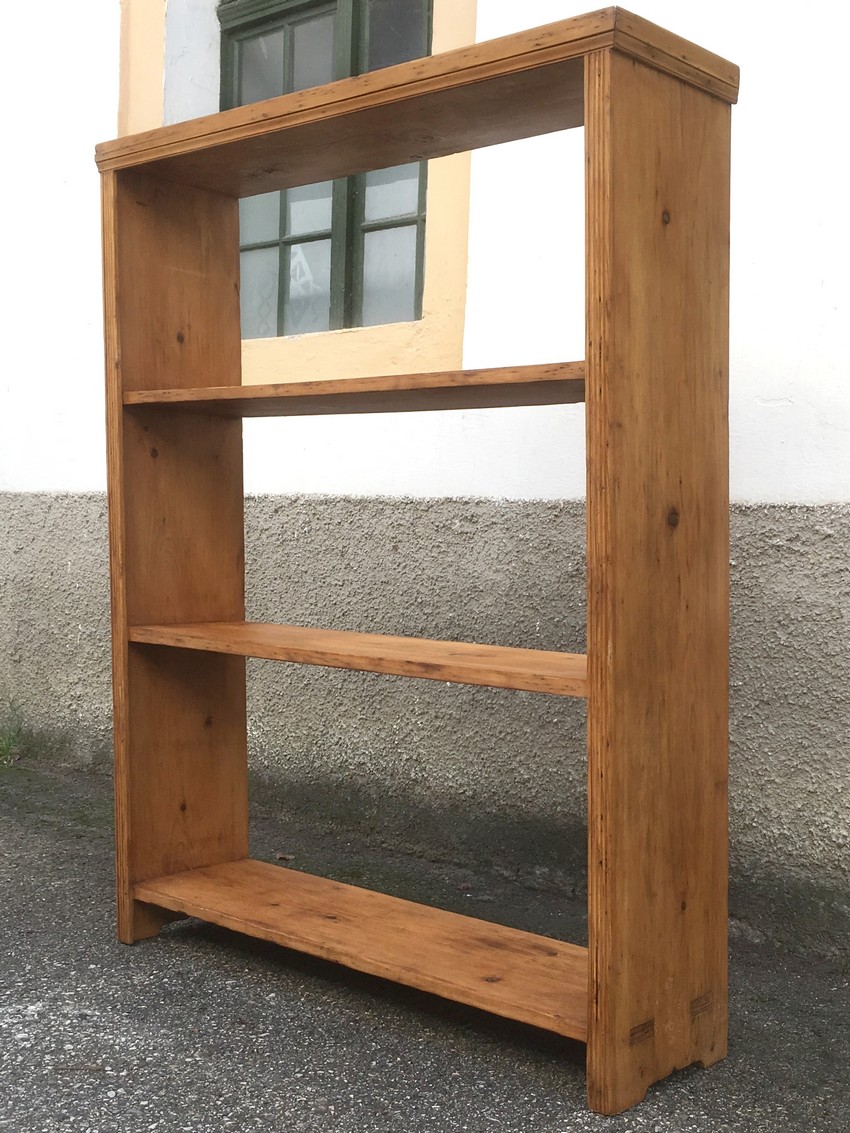 Buecherregal Landhaus Altholz Möbel Bauernschrank