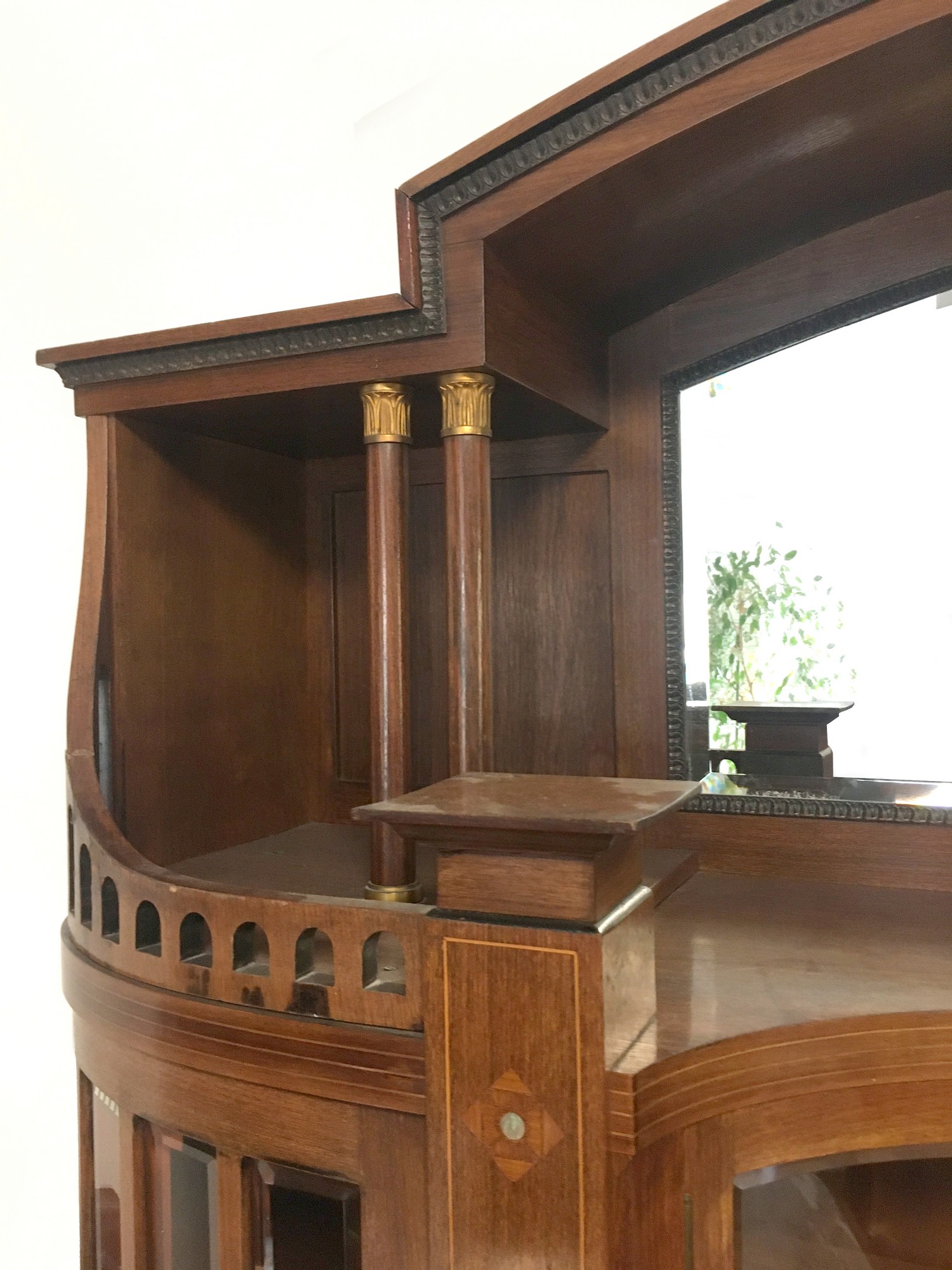 Bücherschrank antik Jugendstil