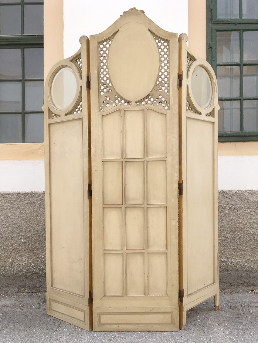 Paravent antik Louis XVI