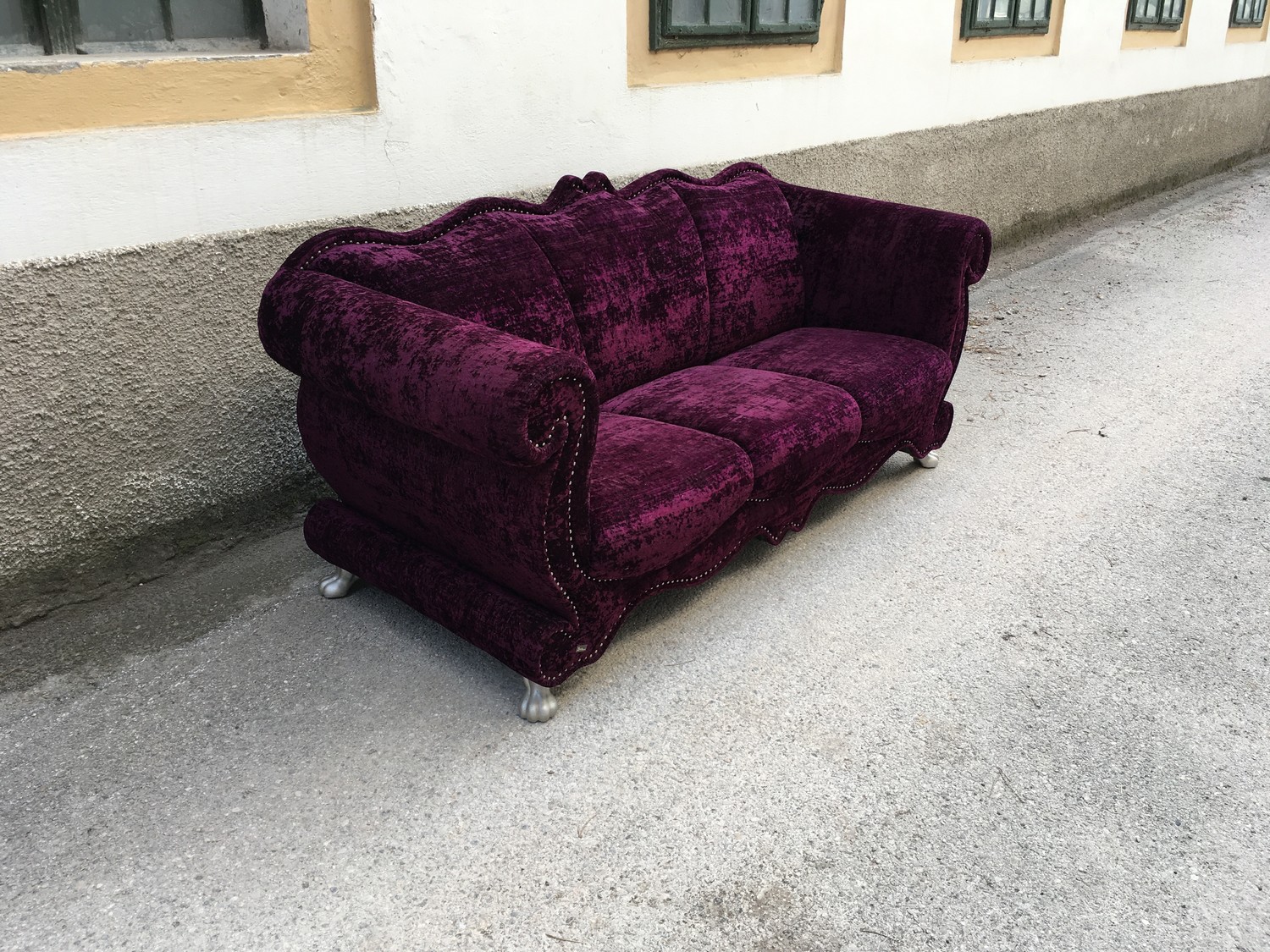 Sofa Bretz Emily Design Möbel violett lila
