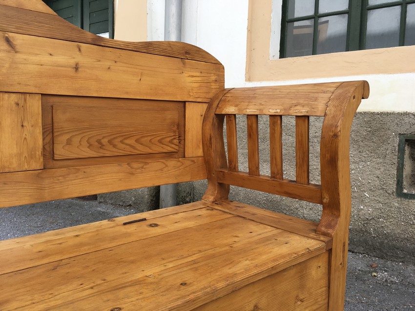 Weichholz Kuechenbank