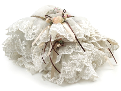 Tischtuch bestickte Tischdecke Viktorianisch Tüll Spitze "bordeaux Rosen" Tüll Tischtuch Rosen bestickt