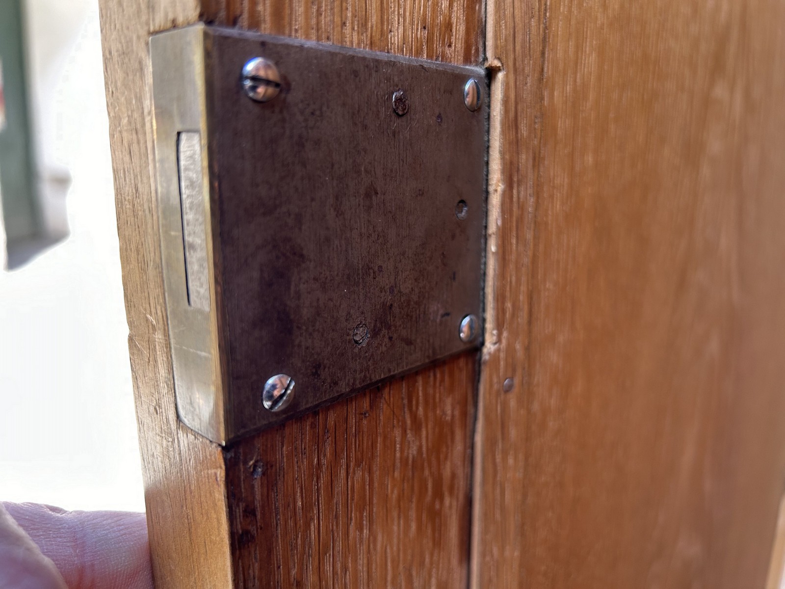 Historismus Spiegelschrank Garderobenschrank antik ca. 1880