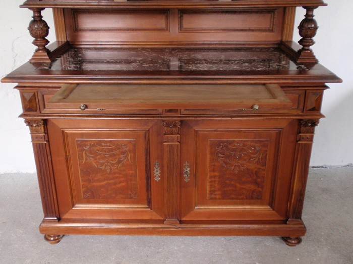 Schrank antik Marmorplatte
