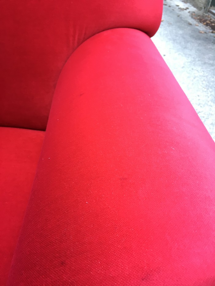 Bretz Armlehnstuhl rot