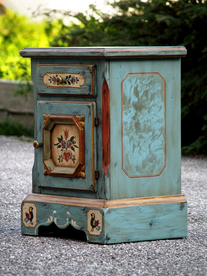 Voglauer Kommode blau