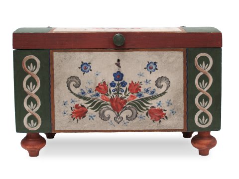 Bauerntruhe Truhe handbemalt