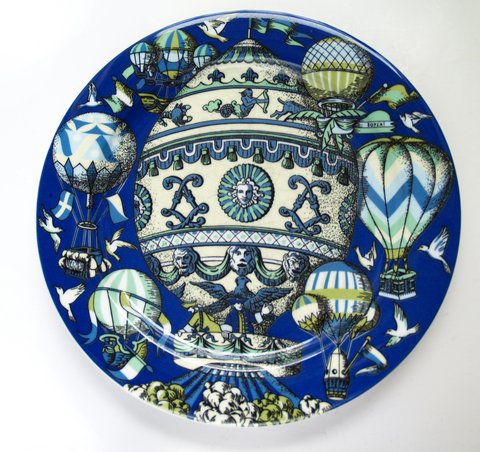 Bopla Teller Heißluftballon