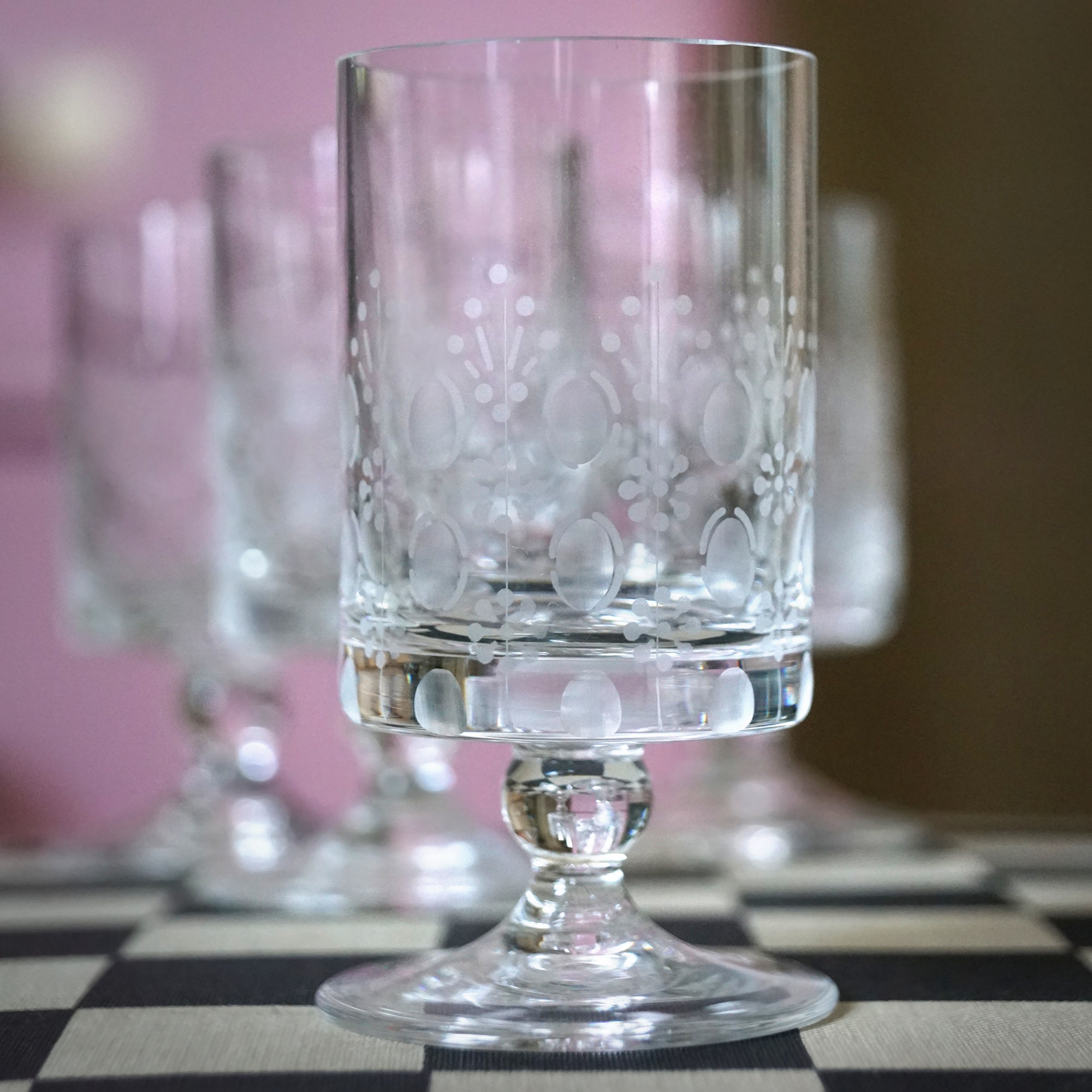 Rosenthal Gläser Romanze Vintage Kristall Schnaps Vodka