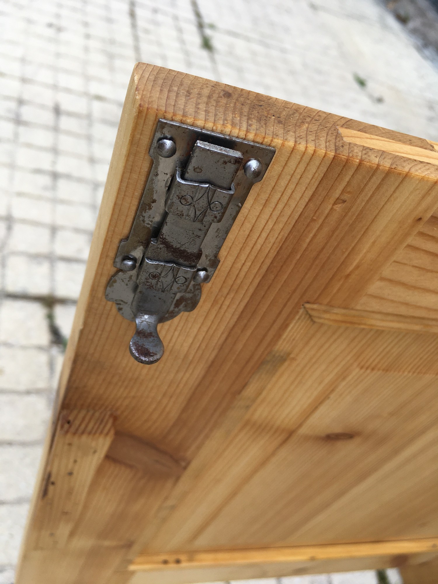 Kommode antik restauriert Ladenkommode Anrichte massiv Weichholz Landhausstil