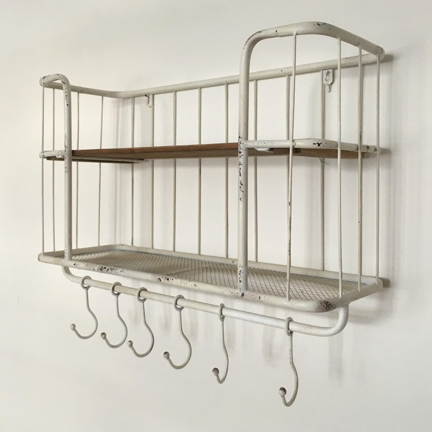 Industrie Design Regal Küche creme