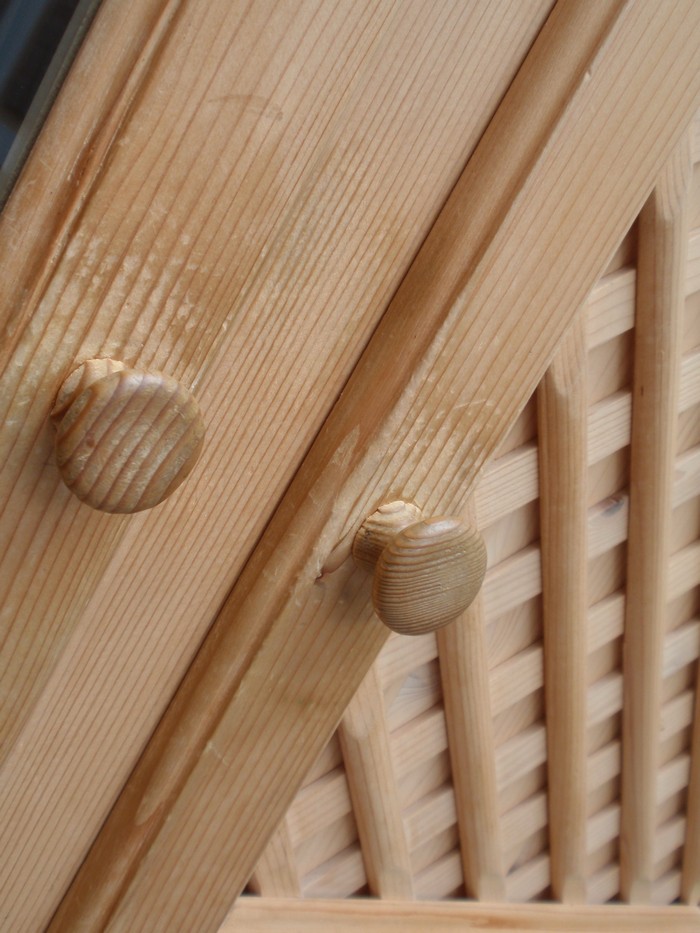 Bauernschrank Naturholz