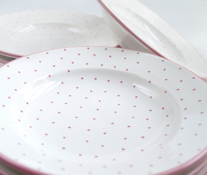 Gmundner Suppenteller rosa