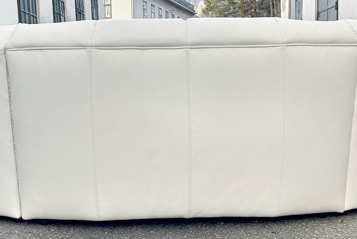 Bretz Cloud 7 Sofa achtsam gebrauchter Zustand Ledersofa Pearlweiß Deutschland
