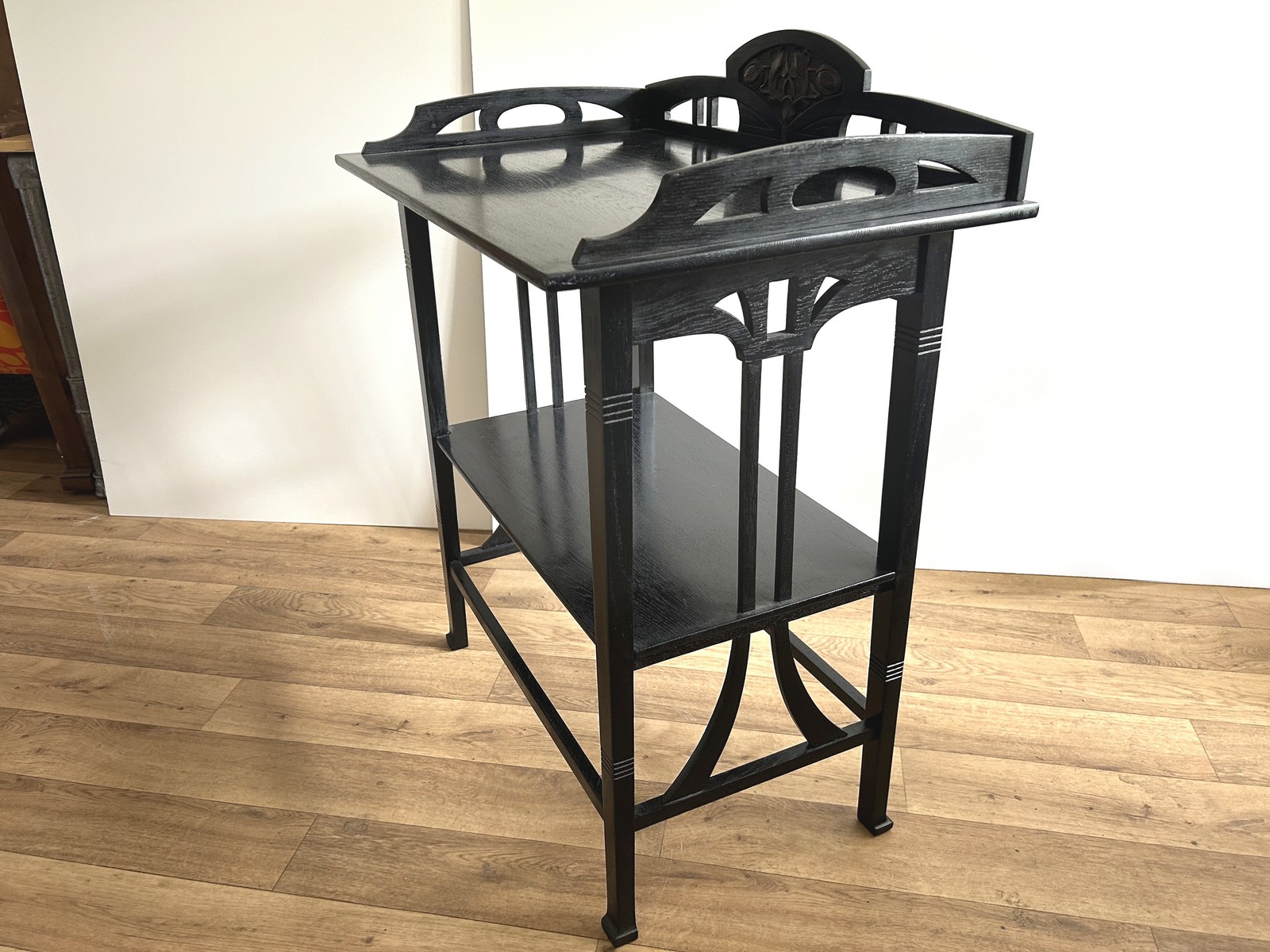 Antiker Jugendstil Beistelltisch Serviertisch Österreich um 1900 Etagere