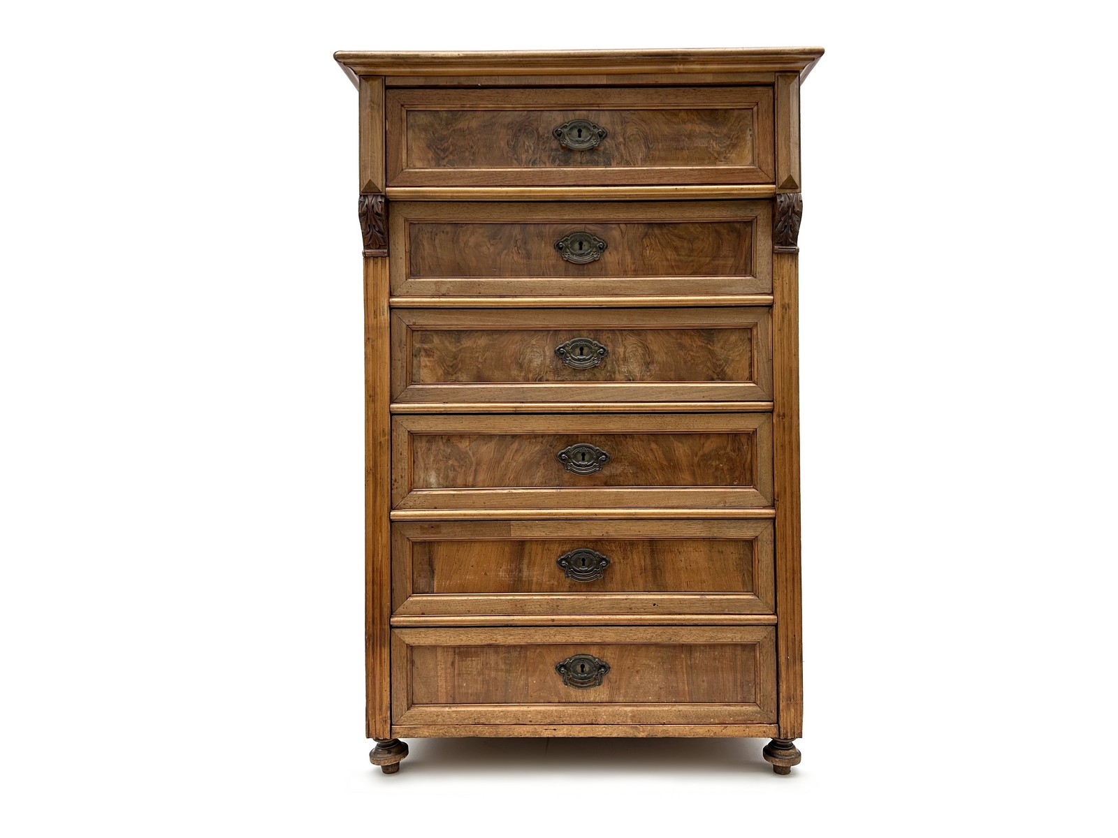 Schubladenschrank antike Kommode 6 Laden Historismus Ladenkommode