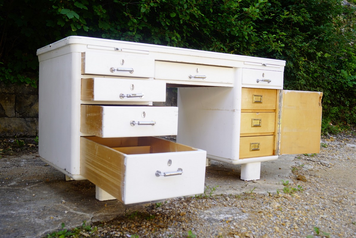 Arzttisch antik Art Deco