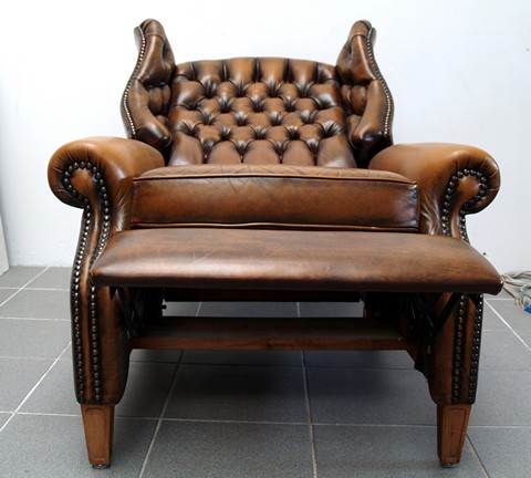 Chesterfield Ledersessel