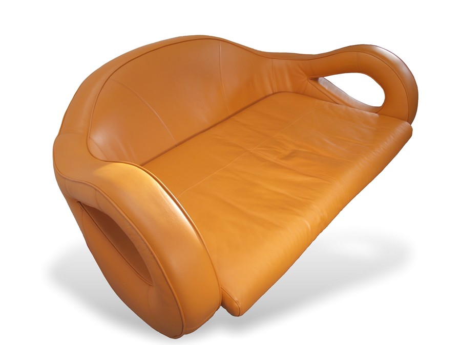 Bretz Slow Rider Sofa Leder wie neu