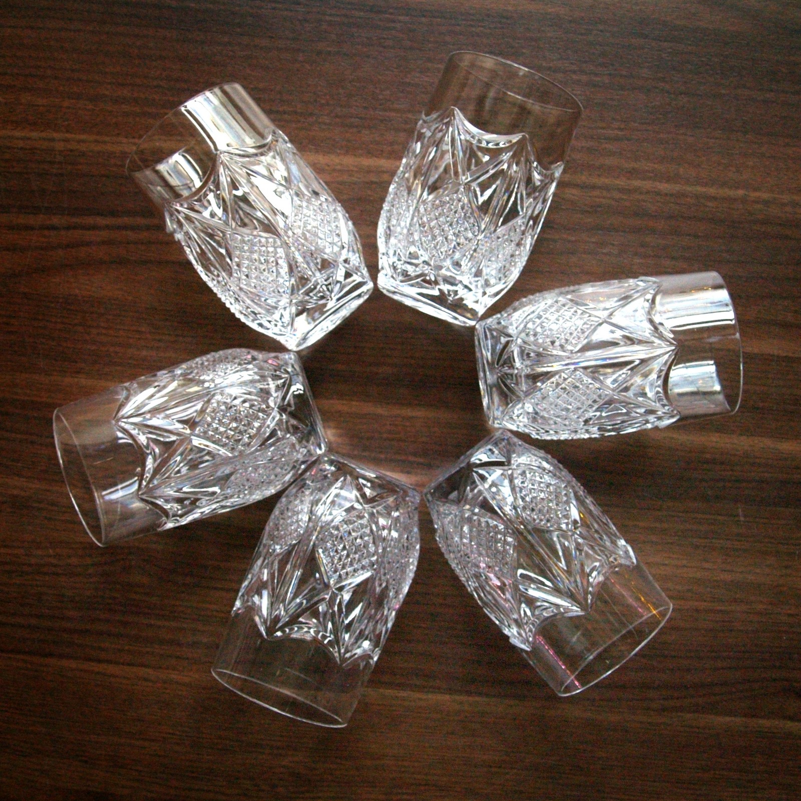 Bleikristall Wassergläser schwere Gläser Softdrink Kristallgläser