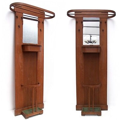 Garderobe antiker Kleiderständer Artdeco Jugendstil Vollholz Schirmständer Garderobe antiker Kleiderständer Artdeco Jugendstil Vollholz Schirmständer