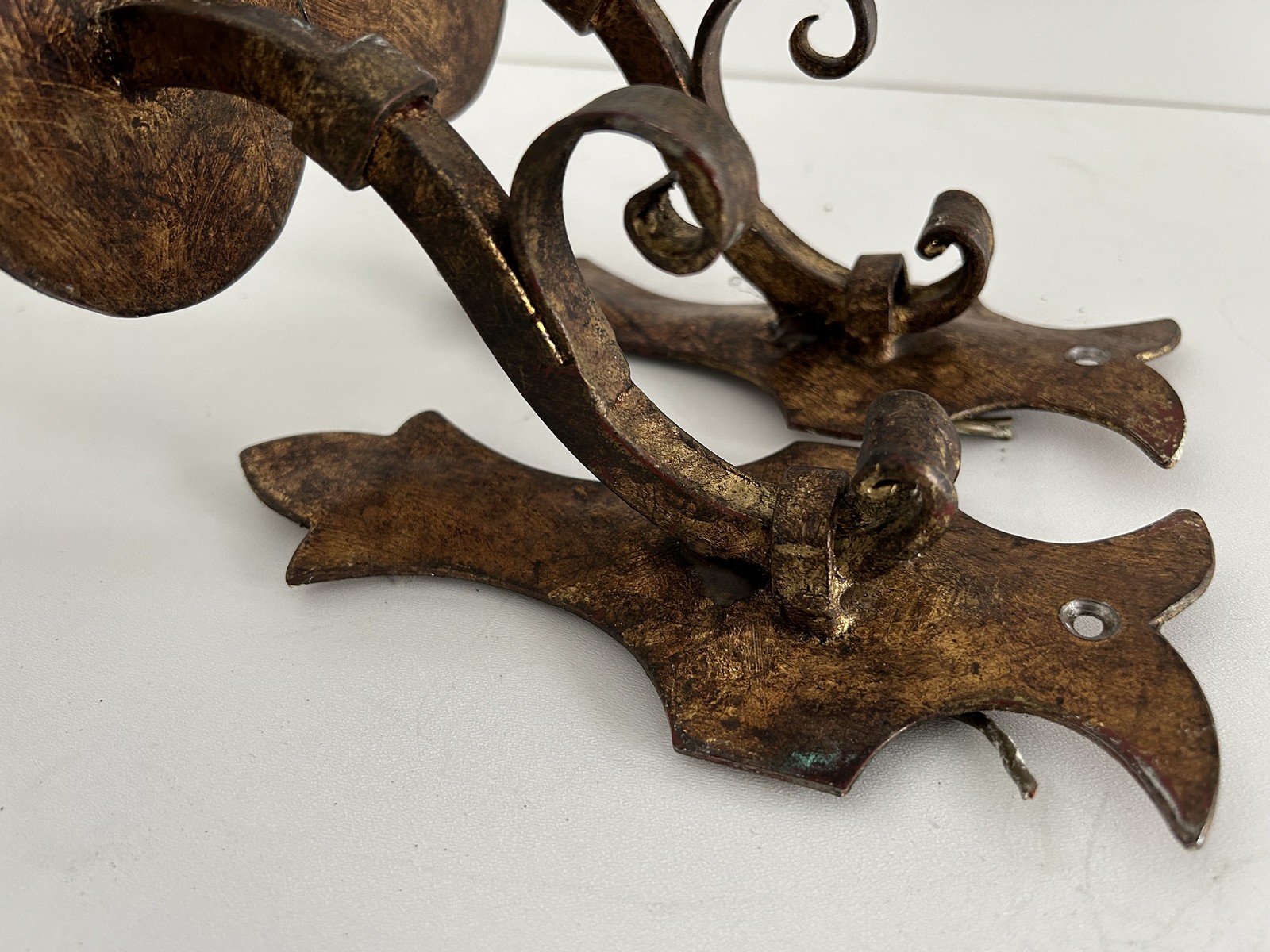 Schmiedeeisen Wandlampen antik Vintage Mittelalter Gothic