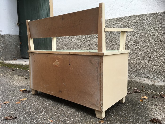 Truhenbank Shabby Chic