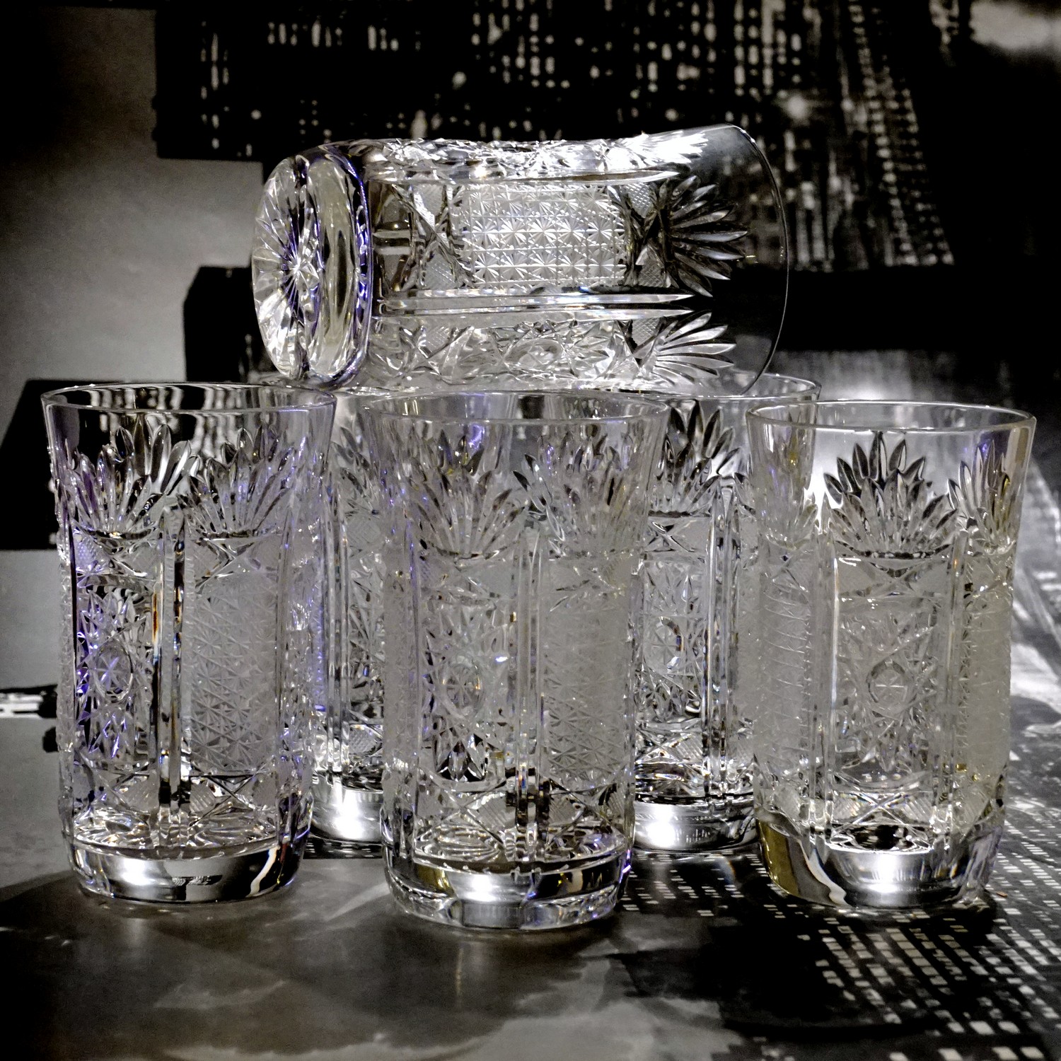 Bleikristall Gläser Becher Kristallgläser Wassergläser *Traum* Bleikristall Gläser Becher Kristallgläser Wassergläser
