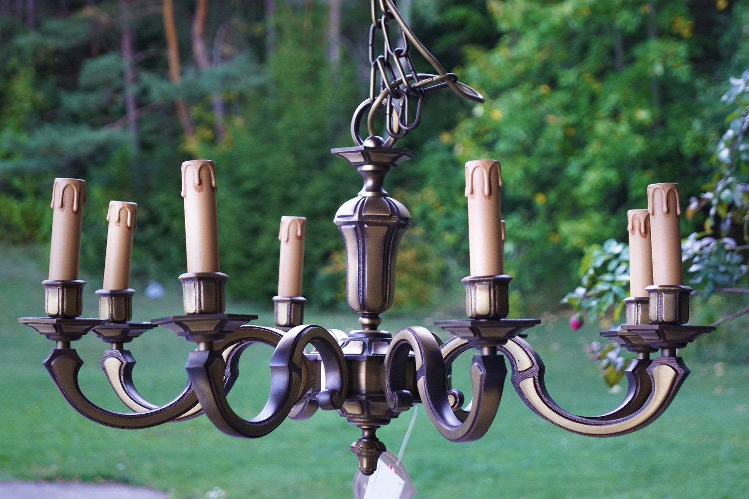 Kronleuchter Antikstil Messingguss Orion Wien Barock Design Requisite Leihmöbel