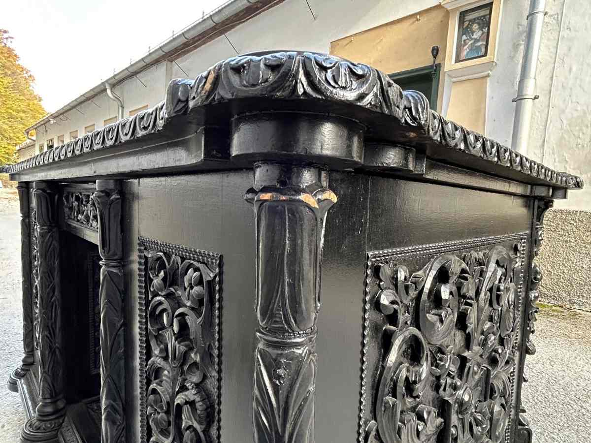 Antiquität Renaissance Schreibtisch antik Barock Möbel Ritter Templer