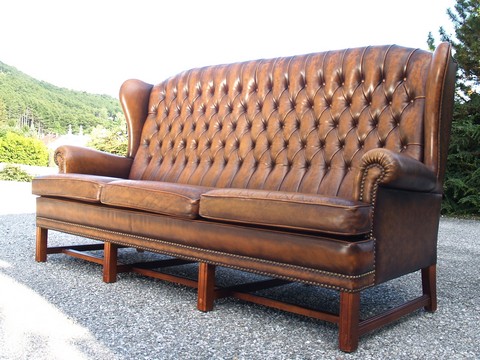Chesterfield Ledersofa