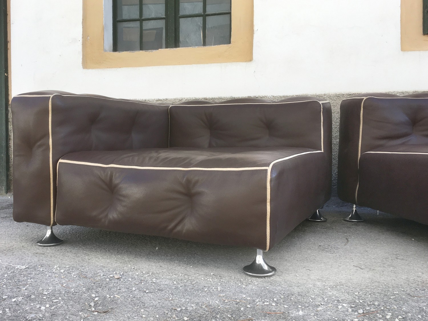 Bretz Sofa braun Lounge Möbel Riesensofa neuwertig Don Corleone