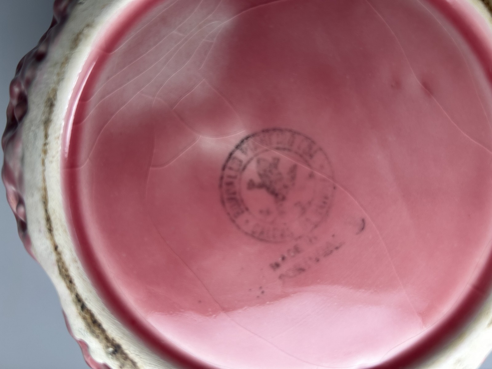 Bordallo Pinheiro Terrine Erdbeere Majolika Portugal