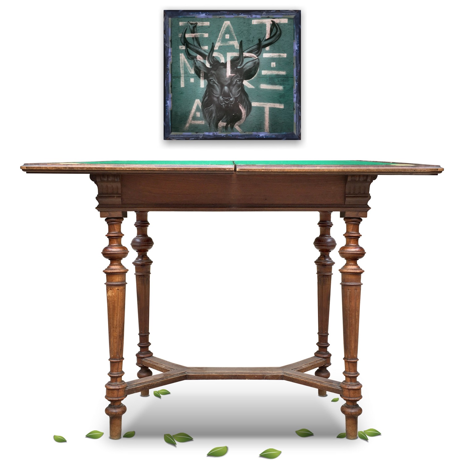 Antiker Spieltisch Historismus um 1880 Schreibtisch aufklappbar Antiker Spieltisch Historismus um 1880 Schreibtisch aufklappbar Konsole