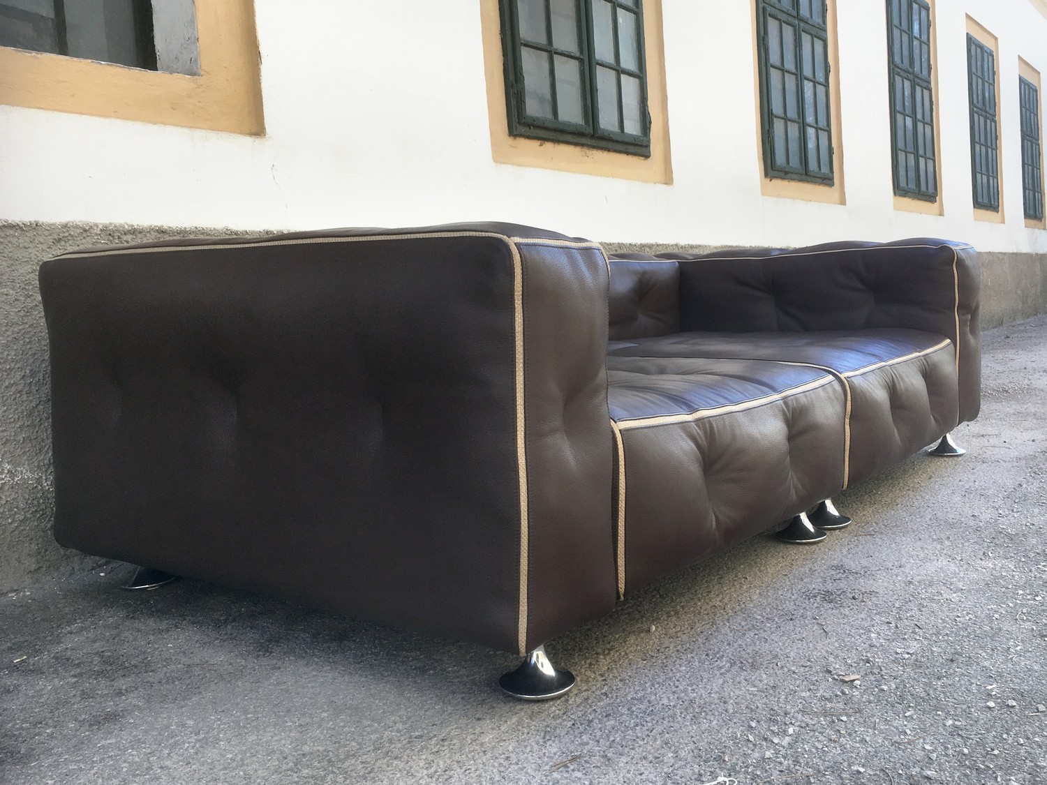 Bretz Sofa braun Lounge Möbel Riesensofa neuwertig Don Corleone