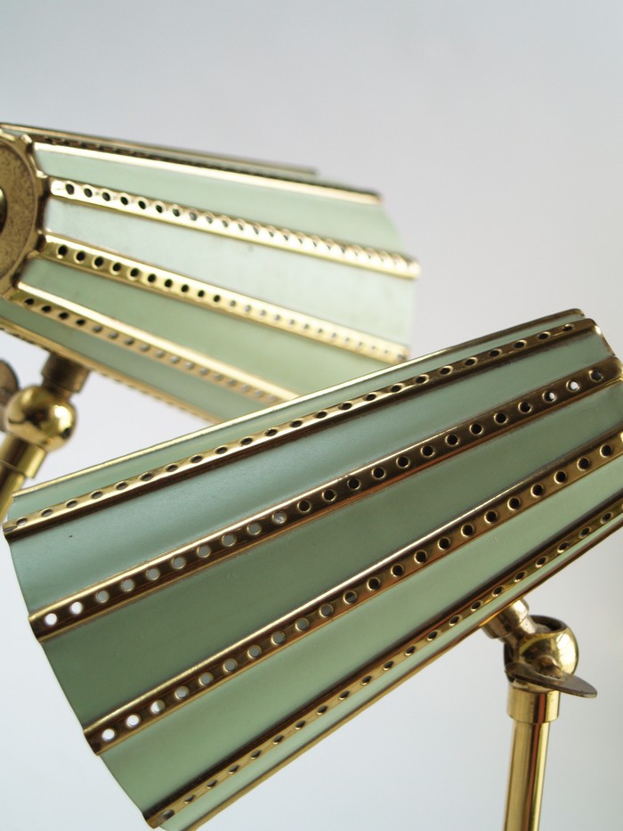 Retro Lamp Vintage Design green